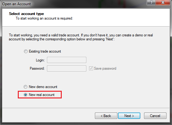  آموزش کار با متاتریدر ورود به حساب MT4