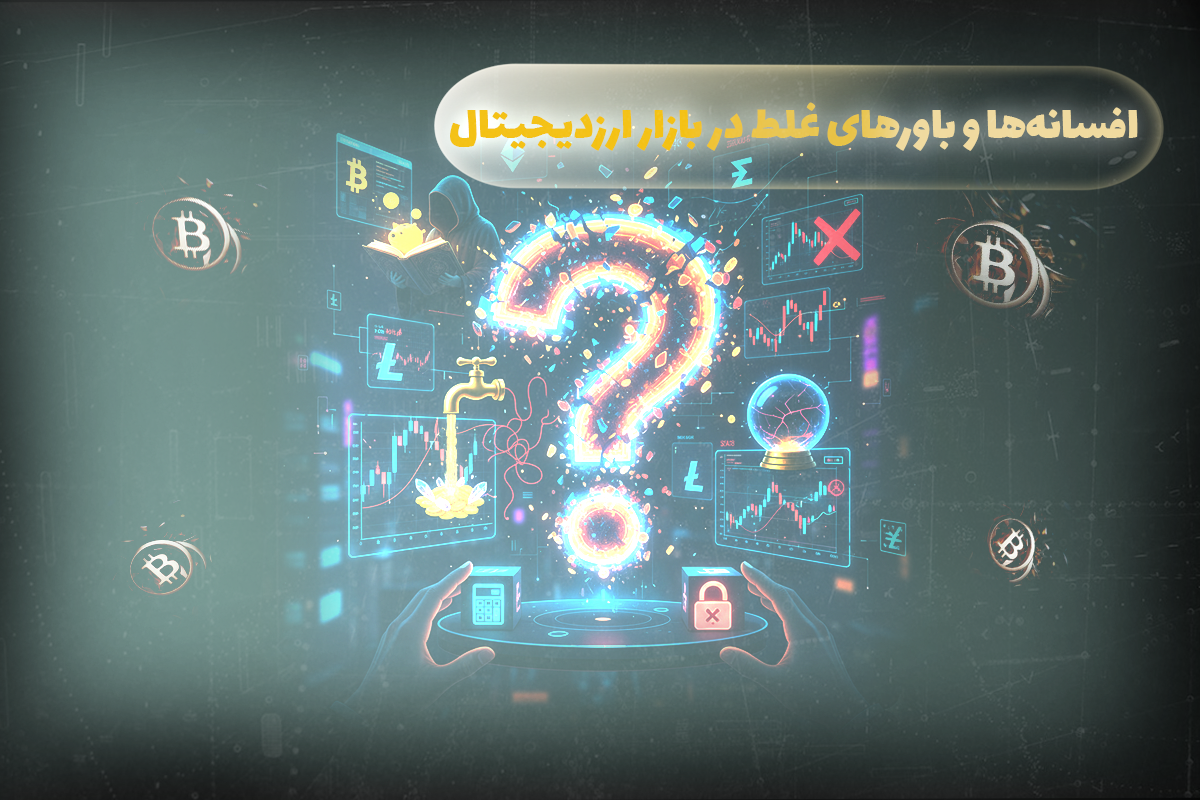 افسانه ها و باورهای غلط در بازار ارزهای دیجیتال