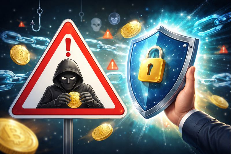 انواع روش‌های کلاهبرداری در کریپتو