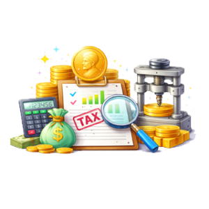 مالیات و هزینه ضرب سکه